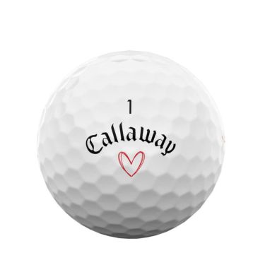 キャロウェイ　スーパーソフト LOVE LOGO 2025年モデル　ゴルフボール　1ダース（12球入り） 詳細3