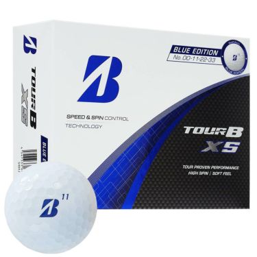 ブリヂストン ツアーB XS 2025年モデル ゴルフボール 1ダース（12球