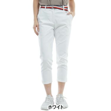 トミー ヒルフィガー ゴルフ　レディース ベルテッドツイル ベルト付き 7分丈パンツ THLA505　2025年モデル 詳細2