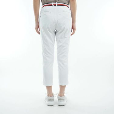 トミー ヒルフィガー ゴルフ　レディース ベルテッドツイル ベルト付き 7分丈パンツ THLA505　2025年モデル 詳細3