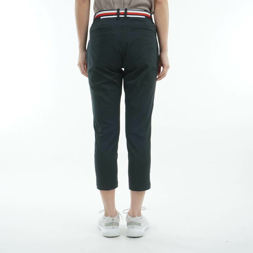 トミー ヒルフィガー ゴルフ　レディース ベルテッドツイル ベルト付き 7分丈パンツ THLA505　2025年モデル 詳細6