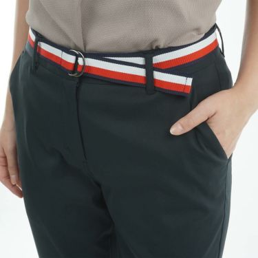 トミー ヒルフィガー ゴルフ　レディース ベルテッドツイル ベルト付き 7分丈パンツ THLA505　2025年モデル 詳細11