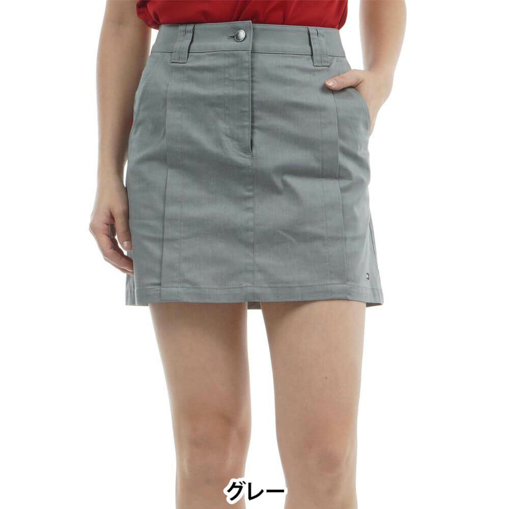 トミー ヒルフィガー ゴルフ　レディース バックロゴプリント ツイルスカート THLA514　2025年モデル 詳細2