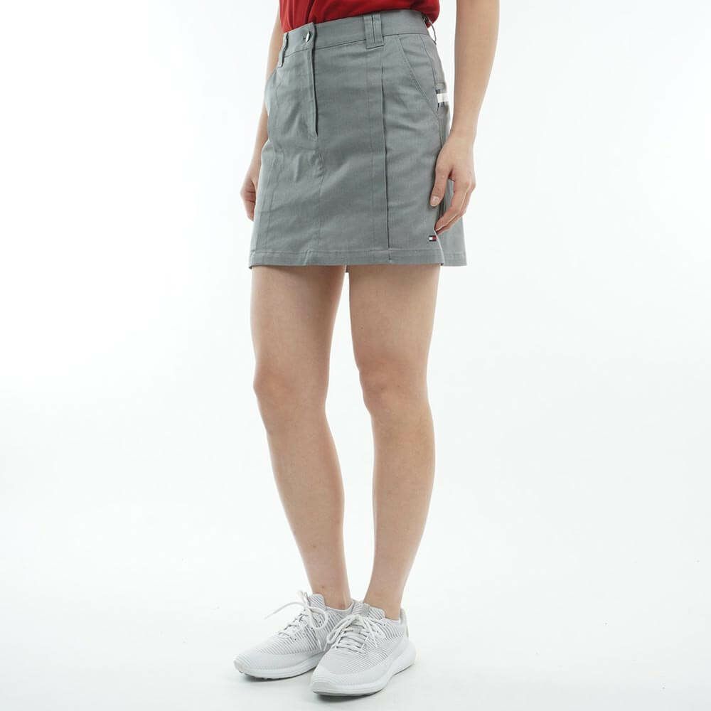 トミー ヒルフィガー ゴルフ　レディース バックロゴプリント ツイルスカート THLA514　2025年モデル 詳細4