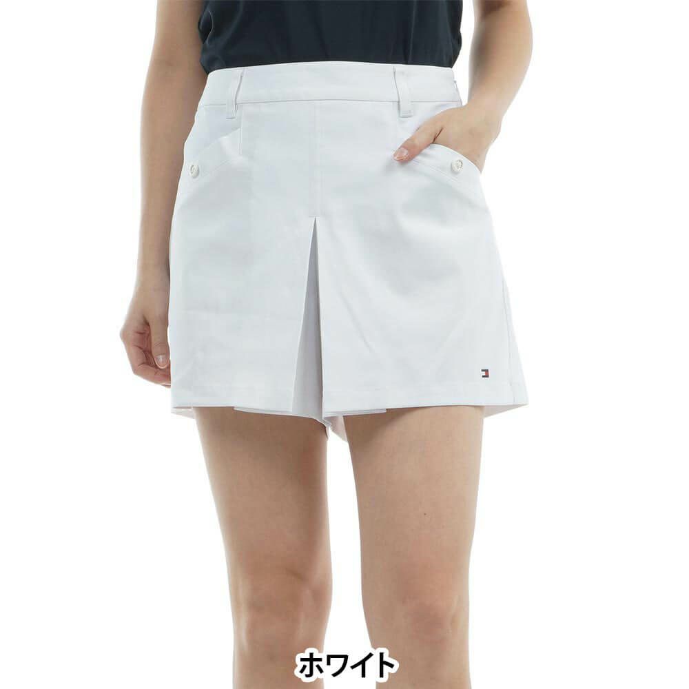 トミー ヒルフィガー ゴルフ　レディース ボックスプリーツ マリン キュロットスカート THLA518　2025年モデル 詳細2