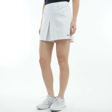 トミー ヒルフィガー ゴルフ　レディース ボックスプリーツ マリン キュロットスカート THLA518　2025年モデル 詳細4