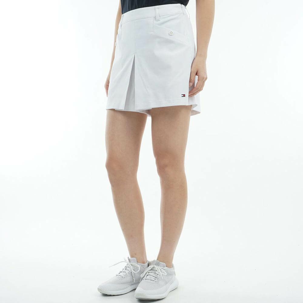 トミー ヒルフィガー ゴルフ　レディース ボックスプリーツ マリン キュロットスカート THLA518　2025年モデル 詳細4