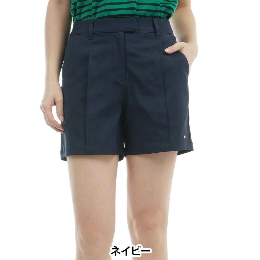 トミー ヒルフィガー ゴルフ　レディース フロントタックツイル ショートパンツ THLA519　2025年モデル 詳細5