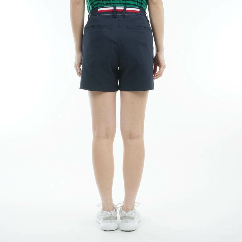 トミー ヒルフィガー ゴルフ　レディース フロントタックツイル ショートパンツ THLA519　2025年モデル 詳細6