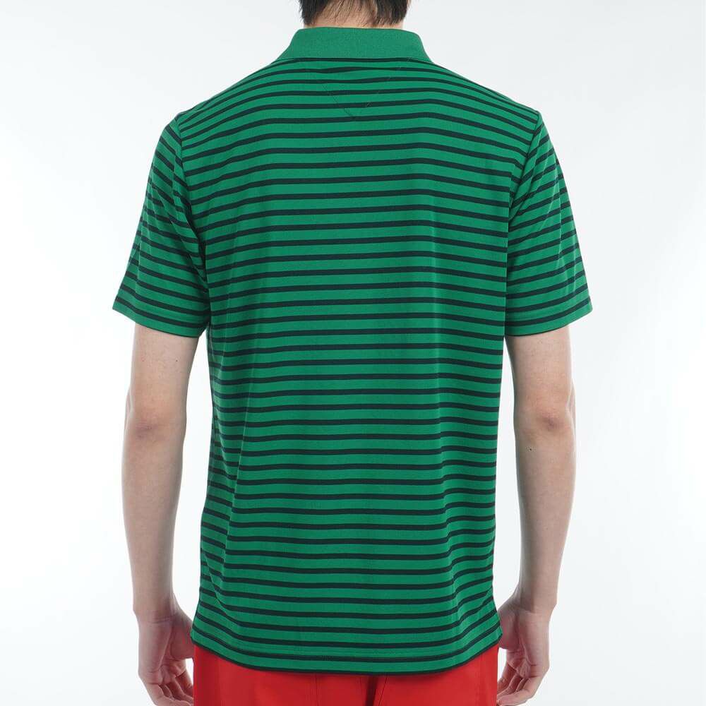 トミー ヒルフィガー ゴルフ　メンズ 鹿の子 カラーブロック 半袖 ポロシャツ THMA514　2025年モデル 詳細3