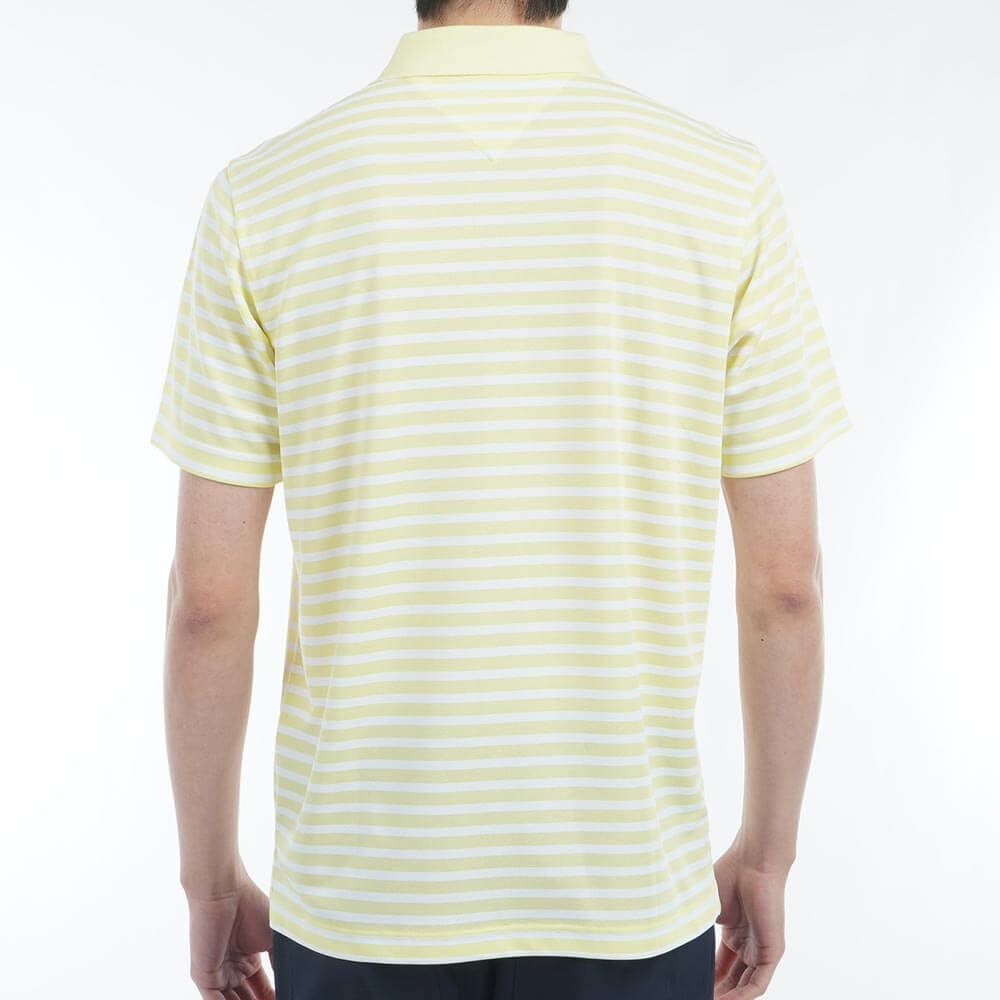 トミー ヒルフィガー ゴルフ　メンズ 鹿の子 カラーブロック 半袖 ポロシャツ THMA514　2025年モデル 詳細6