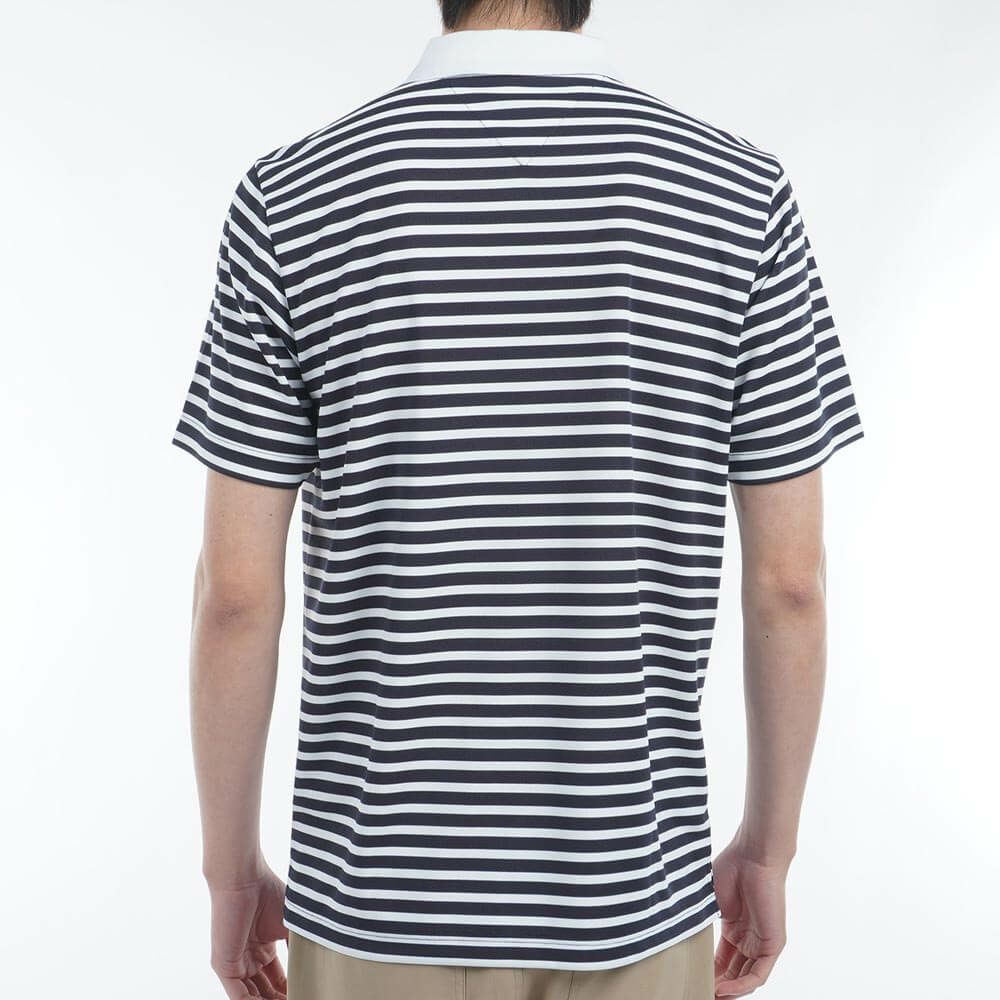 トミー ヒルフィガー ゴルフ　メンズ 鹿の子 カラーブロック 半袖 ポロシャツ THMA514　2025年モデル 詳細9