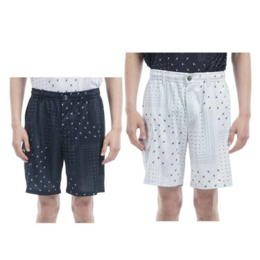 トミー ヒルフィガー ゴルフ　メンズ バンダナプリント ショートパンツ THMA525　2025年モデル 詳細1