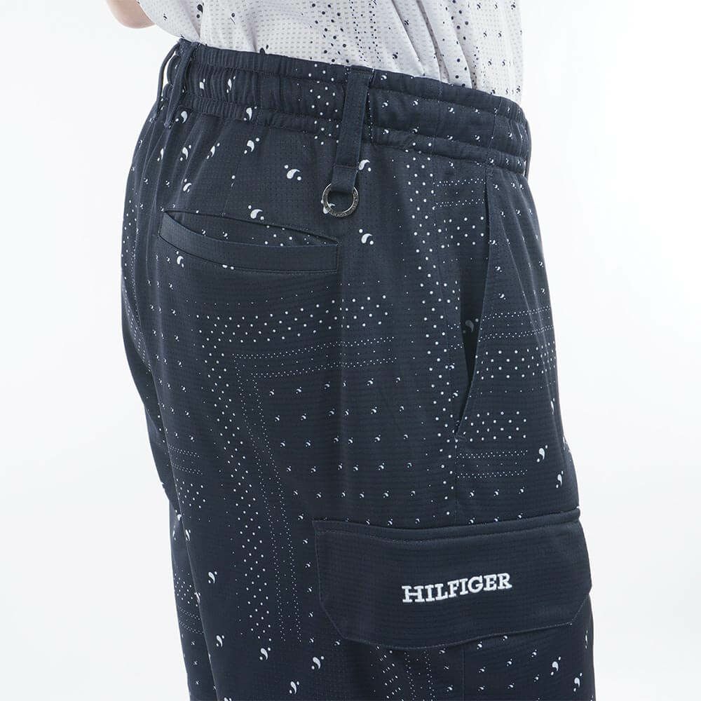 トミー ヒルフィガー ゴルフ　メンズ バンダナプリント ショートパンツ THMA525　2025年モデル 詳細9