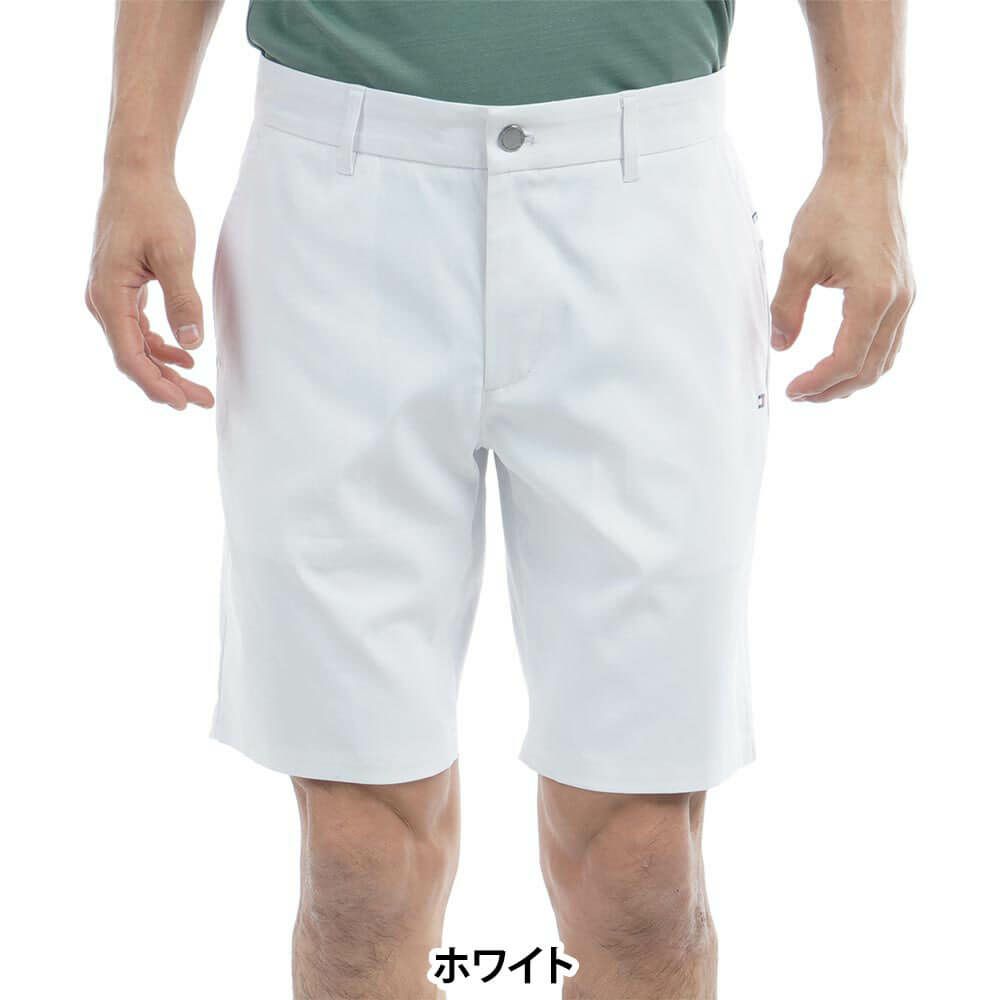 トミー ヒルフィガー ゴルフ　メンズ トリコロール配色 ショートパンツ THMA529　2025年モデル 詳細2