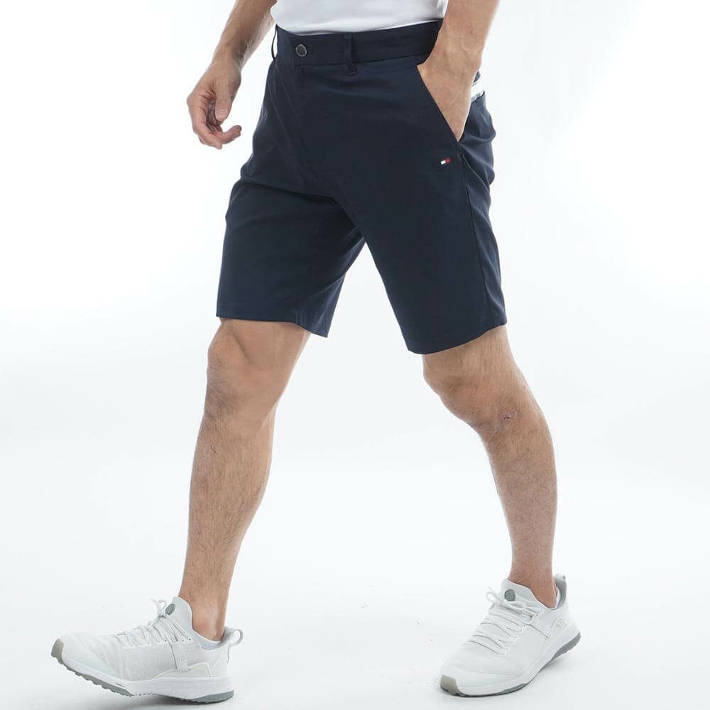 トミー ヒルフィガー ゴルフ　メンズ トリコロール配色 ショートパンツ THMA529　2025年モデル 詳細7