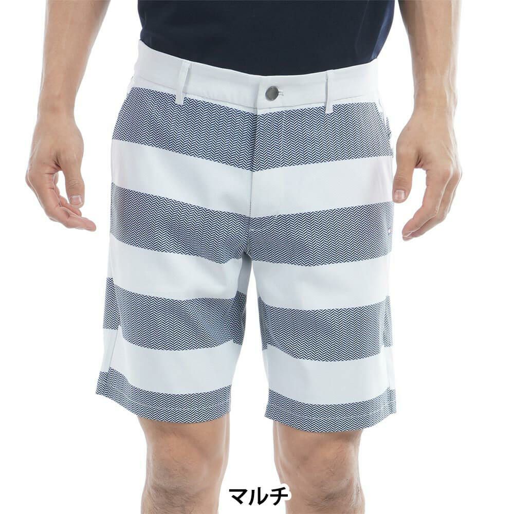 トミー ヒルフィガー ゴルフ　メンズ トリコロール配色 ショートパンツ THMA529　2025年モデル 詳細8