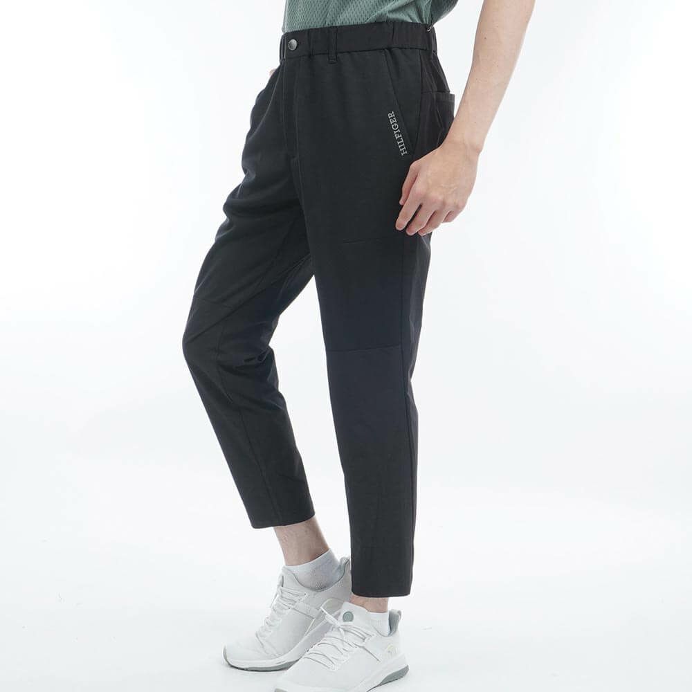 トミー ヒルフィガー ゴルフ　メンズ 生地切替 スウェット ロングパンツ THMA539　2025年モデル 詳細4