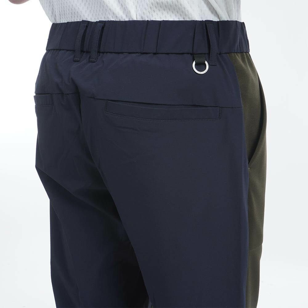 トミー ヒルフィガー ゴルフ　メンズ 生地切替 スウェット ロングパンツ THMA539　2025年モデル 詳細9