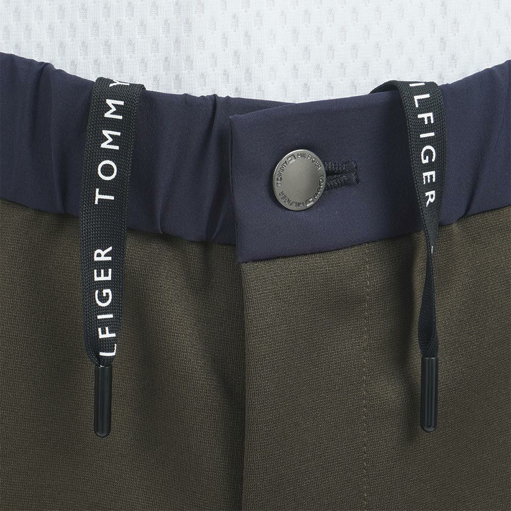 トミー ヒルフィガー ゴルフ　メンズ 生地切替 スウェット ロングパンツ THMA539　2025年モデル 詳細10