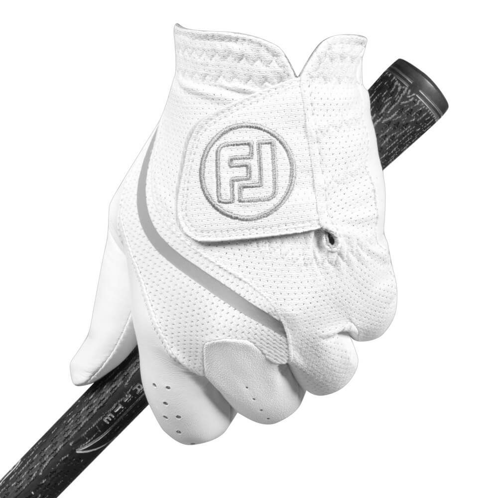 フットジョイ FootJoy　SciFLEX サイフレックス 2025年モデル　メンズ ゴルフグローブ FGSF25 WG ホワイト/グレー 詳細3