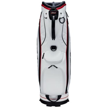 タイトリスト Titleist　パフォーマンス JE メンズ キャディバッグ TB25CTPJE 16 ホワイト×ダークレッド　2025年モデル 詳細4