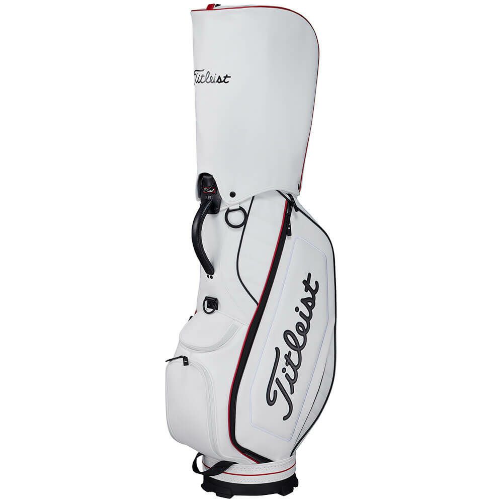 タイトリスト Titleist　パフォーマンス JE メンズ キャディバッグ TB25CTPJE 16 ホワイト×ダークレッド　2025年モデル 詳細5