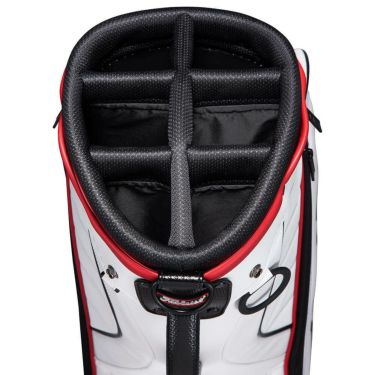 タイトリスト Titleist　パフォーマンス JE メンズ キャディバッグ TB25CTPJE 16 ホワイト×ダークレッド　2025年モデル 詳細6