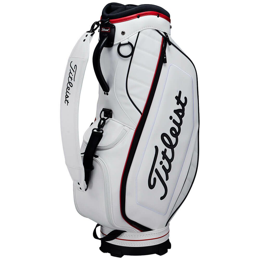 タイトリスト Titleist　パフォーマンス JE メンズ キャディバッグ TB25CTPJE 16 ホワイト×ダークレッド　2025年モデル 詳細7