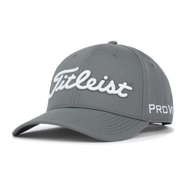 タイトリスト Titleist　メンズ ツアーパフォーマンス キャップ TH25ATPA 0c1 チャコール×ホワイト　2025年モデル チャコール×ホワイト