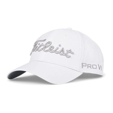 タイトリスト Titleist　メンズ ツアーパフォーマンス キャップ TH25ATPA 10g ホワイト×グレー　2025年モデル ホワイト×グレー