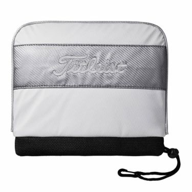 タイトリスト Titleist　パフォーマンスクラシック ＪＥ メンズ ヘッドカバー アイアン用 TA23PCJEIC 12 ホワイト×シルバー　2025年モデル ホワイト×シルバー