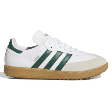 アディダス adidas　サンバ ゴルフ SAMBA GOLF スパイクレス ゴルフシューズ NNO26 JH6151 ホワイト/グリーン/ガム