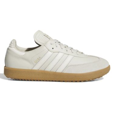 アディダス adidas　サンバ ゴルフ SAMBA GOLF スパイクレス ゴルフシューズ NNO26 JH6152 アルミナ/オフホワイト/ガム