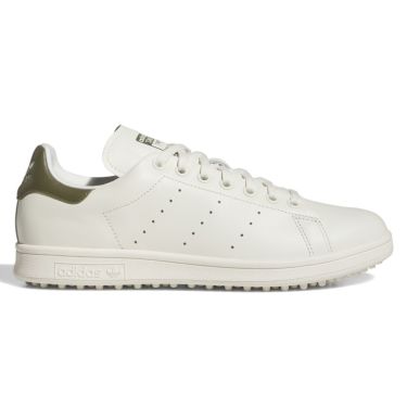 アディダス adidas　スタンスミス STAN SMITH　スパイクレス ゴルフシューズ NNO27 JH6156 ホワイト/オリーブ/オフホワイト