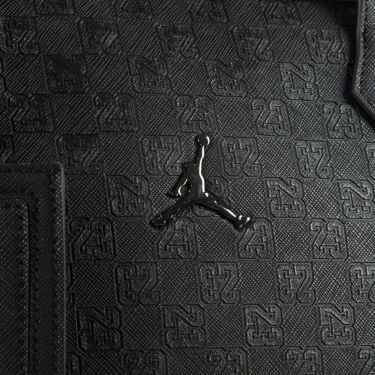 Jordan ジョーダン MONOGRAM TOTE モノグラム トートバッグ MM0990 023 ブラック 詳細3