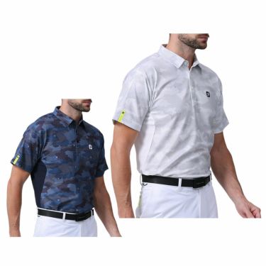 フットジョイ FootJoy　メンズ マルチカラーカモ 半袖 ポロシャツ FJ-S24-S07　2024年モデル 詳細1