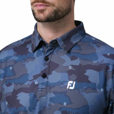 フットジョイ FootJoy　メンズ マルチカラーカモ 半袖 ポロシャツ FJ-S24-S07　2024年モデル 詳細4