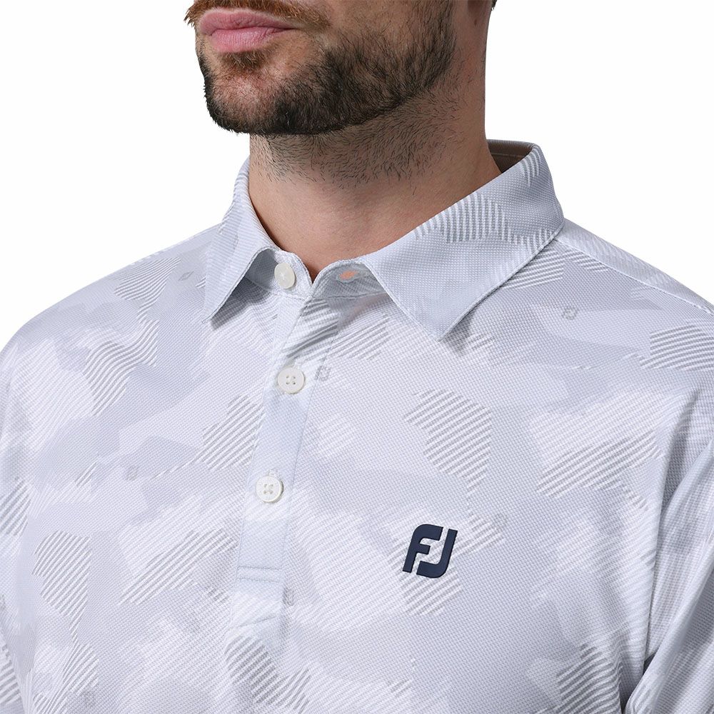フットジョイ FootJoy　メンズ マルチカラーカモ 半袖 ポロシャツ FJ-S24-S07　2024年モデル 詳細7