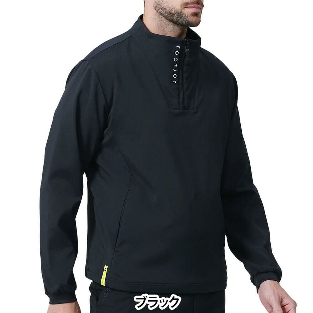 フットジョイ FootJoy　メンズ TWINSOF 撥水 長袖 ハーフジップ プルオーバー ジャケット FJ-S24-O01　2024年モデル 詳細5
