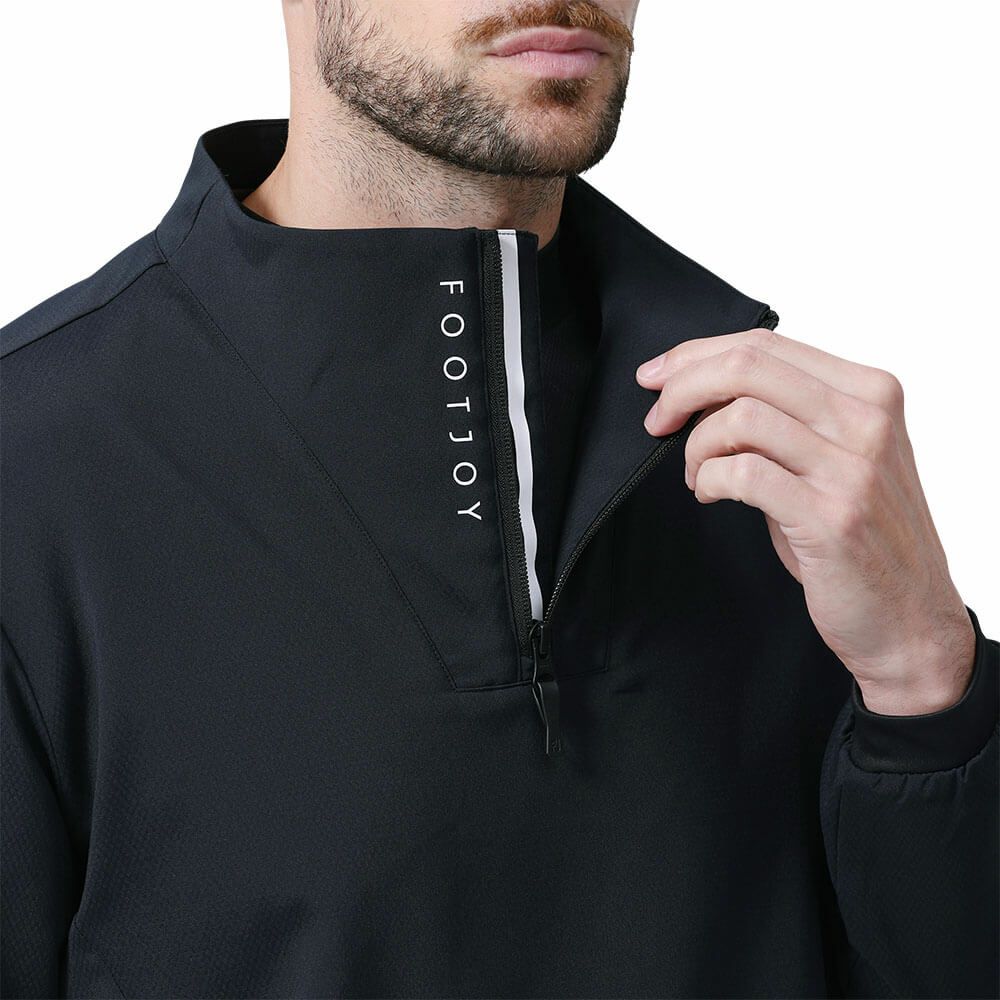 フットジョイ FootJoy　メンズ TWINSOF 撥水 長袖 ハーフジップ プルオーバー ジャケット FJ-S24-O01　2024年モデル 詳細7
