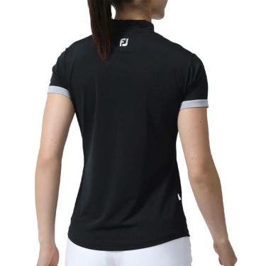 フットジョイ FootJoy　レディース チェストライン 半袖 モックネックシャツ FJW-S24-S09　2024年モデル 詳細9