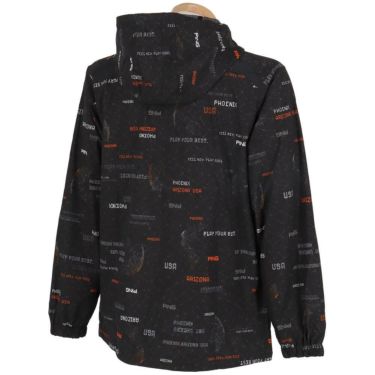 ピン PING　メンズ 撥水 EARTHプリント 長袖 フーディーブルゾン 621-4120103　2024年モデル 詳細3