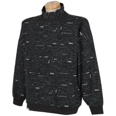 ピン PING　メンズ 総柄 リップストップ ツインブルゾン 621-4120201　2024年モデル 詳細4