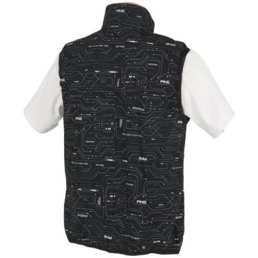 ピン PING　メンズ 総柄 リップストップ ツインブルゾン 621-4120201　2024年モデル 詳細6