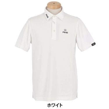 ピン PING　メンズ ブライトジャカード ストレッチ 半袖 ポロシャツ 621-4160101　2024年モデル 詳細5