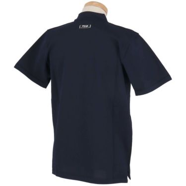 ピン PING　メンズ Mr.PING ジャカード 半袖 ハイネック ニットシャツ 621-4172203　2024年モデル 詳細3