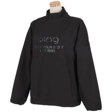 ピン PING　レディース ロゴプリント リップストップ ツインブルゾン 622-4120200　2024年モデル 詳細10