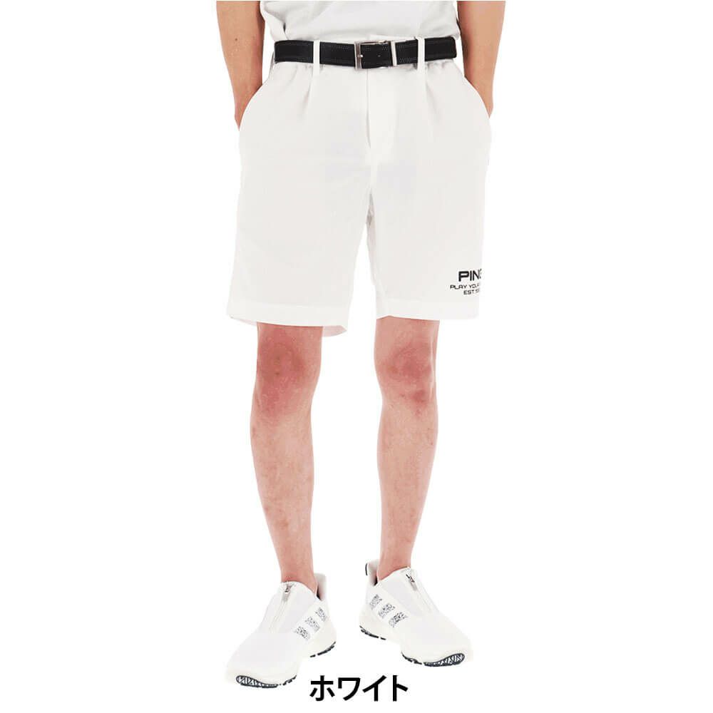 ピン PING　メンズ 布帛 撥水 ショートパンツ 621-4132301　2024年モデル　詳細1