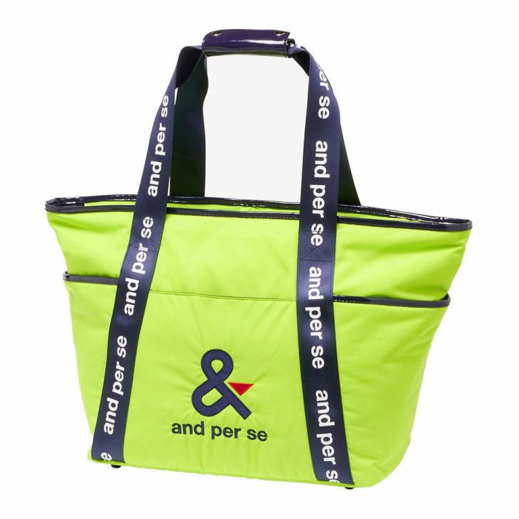 アンパスィ and per se トートバッグ AUS7145 63 ライム 2025年モデル